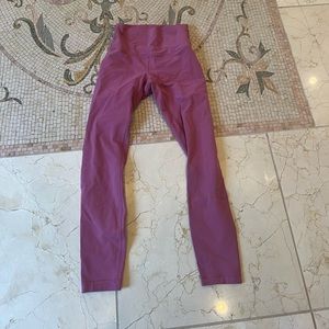 pink lululemon leggings